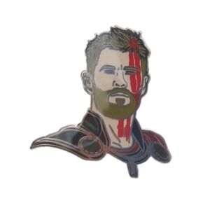 Thor Ragnarok Head Enamel Pin
